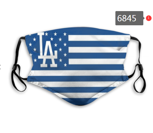 2020 MLB Los Angeles Dodgers Dust mask with filter